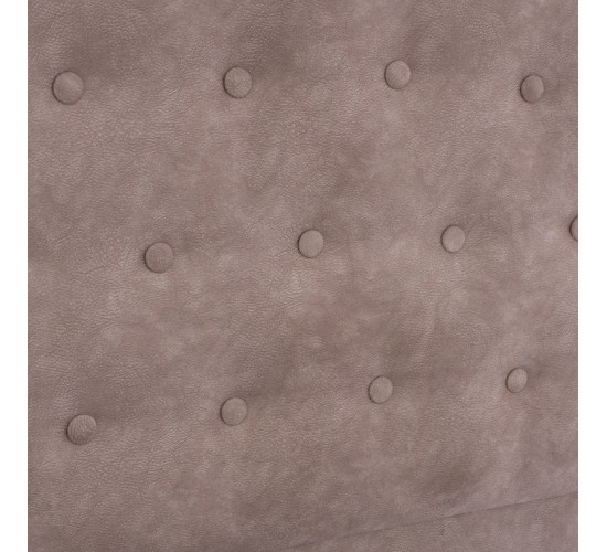 ΚΡΕΒΑΤΙ MALENA ΑΠΟ ΜΠΕΖ ΥΦΑΣΜΑ NUBUCK HM647.22 ΓΙΑ ΣΤΡΩΜΑ 120x200 εκ. Ημίδιπλο