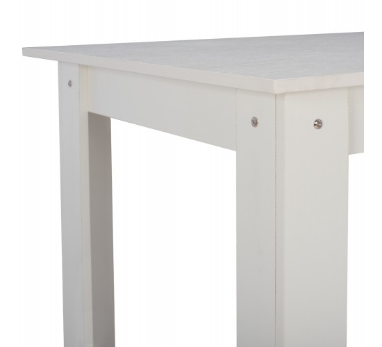 ΤΡΑΠΕΖΙ ΚΟΥΖΙΝΑΣ KELVIN 140x80x77Υεκ. ΛΕΥΚΟ HM2429.03