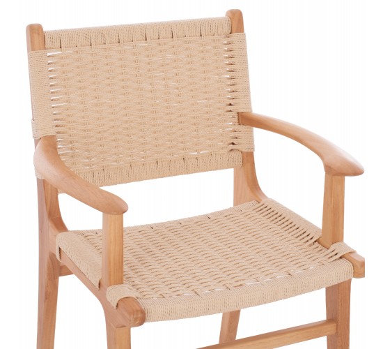 ΠΟΛΥΘΡΟΝΑ ΕΣΩΤ. ΧΩΡΟΥ HM9331.01 IGNACIO RUBBERWOOD-ΣΧΟΙΝΙ 69X59X86Υεκ.