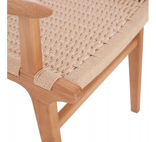 ΠΟΛΥΘΡΟΝΑ ΕΣΩΤ. ΧΩΡΟΥ HM9331.01 IGNACIO RUBBERWOOD-ΣΧΟΙΝΙ 69X59X86Υεκ.