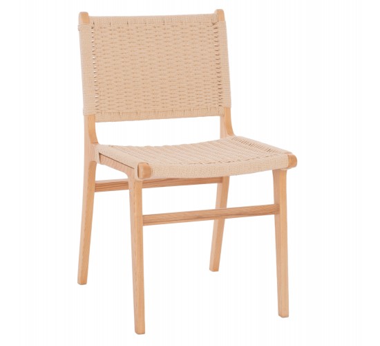 ΚΑΡΕΚΛΑ IGNACIO RUBBERWOOD ΣΧΟΙΝΙ ΦΥΣΙΚΟ HM9330.01 50X60X87Υεκ.