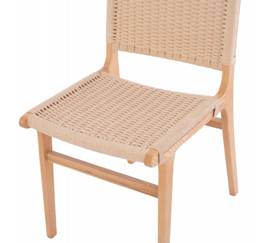 ΚΑΡΕΚΛΑ IGNACIO RUBBERWOOD ΣΧΟΙΝΙ ΦΥΣΙΚΟ HM9330.01 50X60X87Υεκ.
