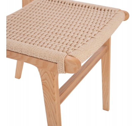 ΚΑΡΕΚΛΑ IGNACIO RUBBERWOOD ΣΧΟΙΝΙ ΦΥΣΙΚΟ HM9330.01 50X60X87Υεκ.