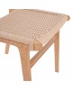 ΚΑΡΕΚΛΑ IGNACIO RUBBERWOOD ΣΧΟΙΝΙ ΦΥΣΙΚΟ HM9330.01 50X60X87Υεκ.