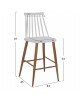 ΣΚΑΜΠΟ ΜΠΑΡ VANESSA HM9300.01 ΛΕΥΚΟ ΜΕΣΑΙΟΥ ΥΨΟΥΣ 43x45x97Υεκ.