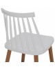 ΣΚΑΜΠΟ ΜΠΑΡ VANESSA HM9300.01 ΛΕΥΚΟ ΜΕΣΑΙΟΥ ΥΨΟΥΣ 43x45x97Υεκ.