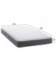 ΣΤΡΩΜΑ DREAMTOPIA ΣΕΙΡΑ LULLABY ALOE VERA HM655.140-200 BONNELL SPRING 140x200x20Y εκ. Διπλό