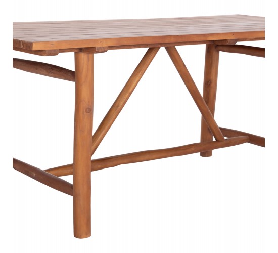 ΤΡΑΠΕΖΙ GROOVE HM9390.01 ΑΠΟ ΞΥΛΟ ΜΑΣΙΦ ΤΕΑΚ 220X100X90Υεκ.