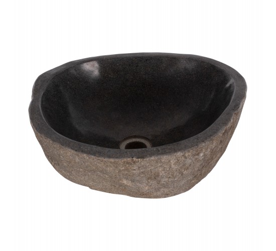ΝΙΠΤΗΡΑΣ STONE SINK ΛΑΞΕΥΜΕΝΗ ΠΕΤΡΑ ΓΚΡΙ ΧΡΩΜΑ 40x40x20Yεκ.HM7807