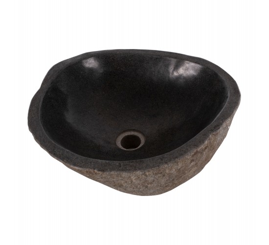 ΝΙΠΤΗΡΑΣ STONE SINK ΛΑΞΕΥΜΕΝΗ ΠΕΤΡΑ ΓΚΡΙ ΧΡΩΜΑ 40x40x20Yεκ.HM7807