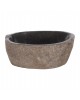 ΝΙΠΤΗΡΑΣ STONE SINK ΛΑΞΕΥΜΕΝΗ ΠΕΤΡΑ ΓΚΡΙ ΧΡΩΜΑ 40x40x20Yεκ.HM7807