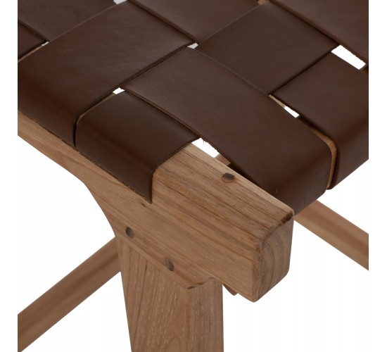 ΣΚΑΜΠΟ ΜΠΑΡ ΜΑΣΙΦ ΞΥΛΟ ΤEAK ΦΥΣΙΚΟ HM9382.01 40X35X65YΕΚ.