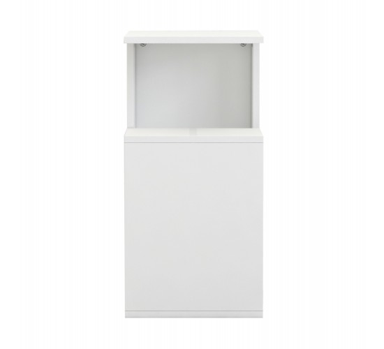 ΒΟΗΘΗΤΙΚΟ ΤΡΑΠΕΖΙ DAWN ΜΕΛΑΜΙΝΗΣ ΛΕΥΚΟ 35X29,5X60Yεκ.HM8880.11