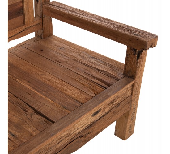 ΠΑΓΚΑΚΙ 3ΘΕΣΙΟ THREEWAY HM9454.01 ΑΝΑΚΥΚΛΩΜΕΝΑ ΞΥΛΑ ΜΙΧ 159,5x80x100Υεκ. 3θέσιο