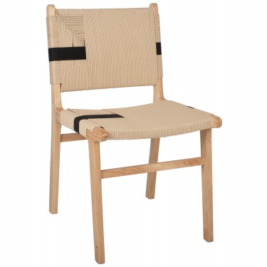 ΚΑΡΕΚΛΑ RUBBERWOOD ΚΑΙ ΣΧΟΙΝΙ ΣΕ ΦΥΣΙΚΟ RUSTIC 50x60x88Yεκ.HM9323.01