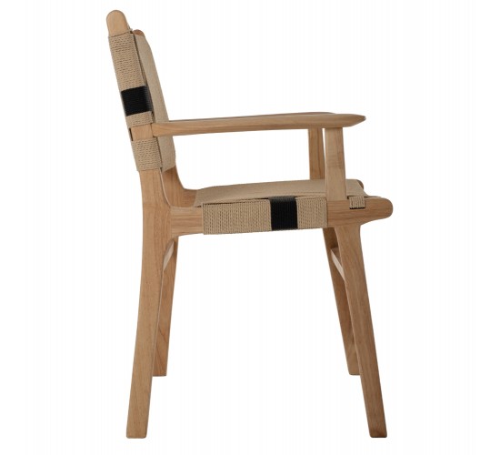 ΠΟΛΥΘΡΟΝΑ RUBBERWOOD ΚΑΙ ΣΧΟΙΝΙ 62,5x60x88Yεκ.HM9324.01