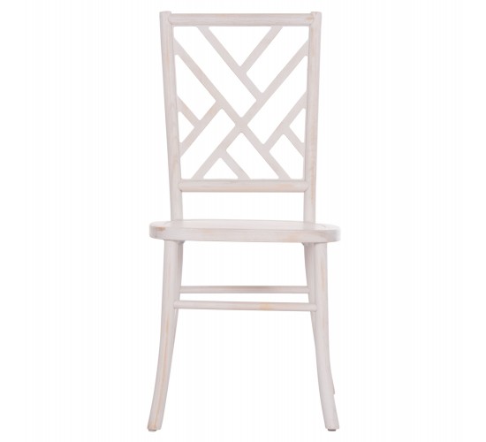 ΚΑΡΕΚΛΑ ΑΠΟ ΞΥΛΟ ΤΟΟΝ WHITE WASH 44.5x48x96Υεκ.HM9410.05