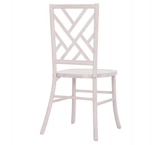 ΚΑΡΕΚΛΑ ΑΠΟ ΞΥΛΟ ΤΟΟΝ WHITE WASH 44.5x48x96Υεκ.HM9410.05