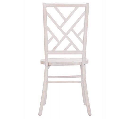 ΚΑΡΕΚΛΑ ΑΠΟ ΞΥΛΟ ΤΟΟΝ WHITE WASH 44.5x48x96Υεκ.HM9410.05