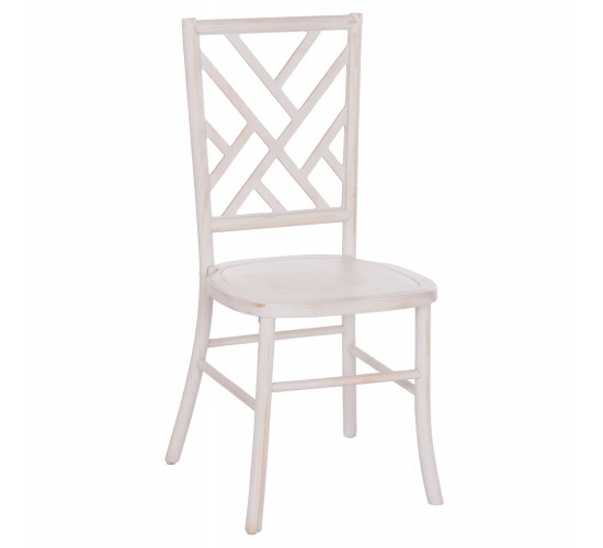 ΚΑΡΕΚΛΑ ΑΠΟ ΞΥΛΟ ΤΟΟΝ WHITE WASH 44.5x48x96Υεκ.HM9410.05