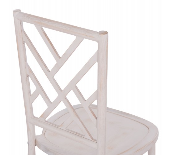 ΚΑΡΕΚΛΑ ΑΠΟ ΞΥΛΟ ΤΟΟΝ WHITE WASH 44.5x48x96Υεκ.HM9410.05