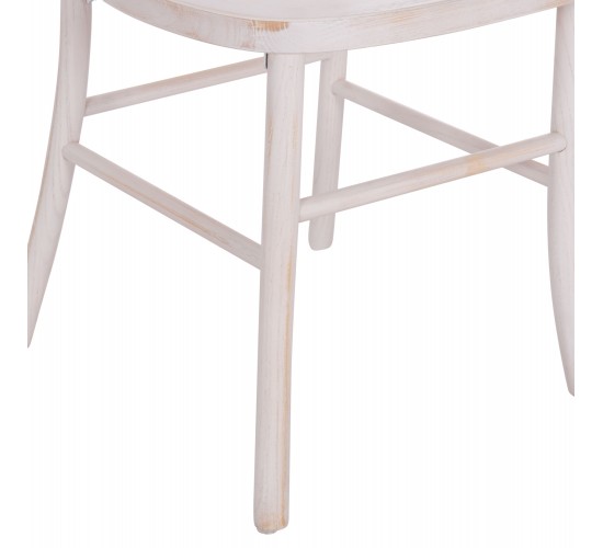 ΚΑΡΕΚΛΑ ΑΠΟ ΞΥΛΟ ΤΟΟΝ WHITE WASH 44.5x48x96Υεκ.HM9410.05