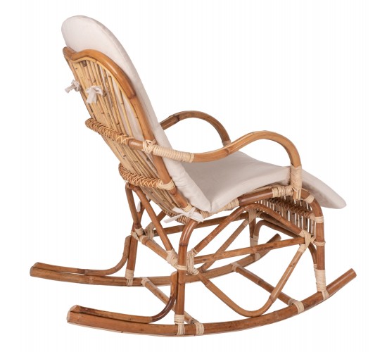ΚΟΥΝΙΣΤΗ ΠΟΛΥΘΡΟΝΑ ΜΕ ΜΑΞΙΛΑΡΙ SANTA FE RATTAN HM9343 100X62X90Yεκ.