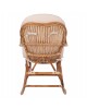ΚΟΥΝΙΣΤΗ ΠΟΛΥΘΡΟΝΑ ΜΕ ΜΑΞΙΛΑΡΙ SANTA FE RATTAN HM9343 100X62X90Yεκ.