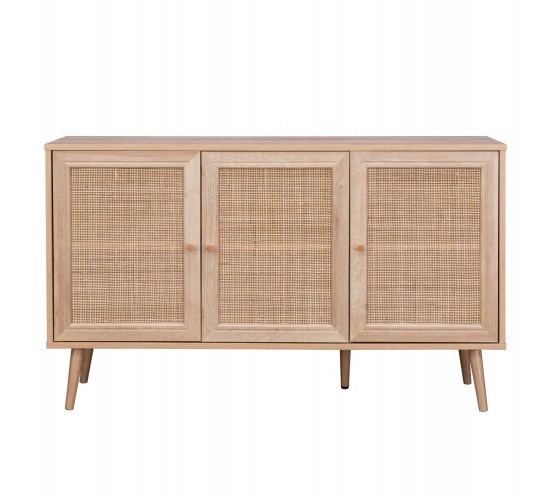 ΜΠΟΥΦΕΣ ΜΕΛΑΜΙΝΗΣ COLM- ΣΥΝΘ. RATTAN ΣΤΙΣ ΠΟΡΤΕΣ HM9220.11 120Χ39Χ70Υεκ.