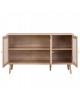 ΜΠΟΥΦΕΣ ΜΕΛΑΜΙΝΗΣ COLM- ΣΥΝΘ. RATTAN ΣΤΙΣ ΠΟΡΤΕΣ HM9220.11 120Χ39Χ70Υεκ.