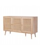 ΜΠΟΥΦΕΣ ΜΕΛΑΜΙΝΗΣ COLM- ΣΥΝΘ. RATTAN ΣΤΙΣ ΠΟΡΤΕΣ HM9220.11 120Χ39Χ70Υεκ.
