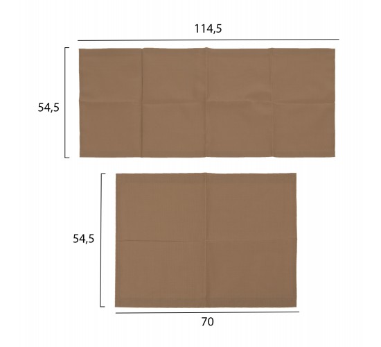 ΠΑΝΙ TEXTILENE ΑΝΤΑΛΛΑΚΤΙΚΟ ΞΑΠΛΩΣΤΡΑΣ ΑΙΓΑΙΟ MOKA HM5887.04