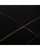 ΤΡΑΠΕΖΙ ΣΑΛΟΝΙΟΥ BRAYLEN HM8942.13 ΤΕΤΡΑΓΩΝΟ ΜΕ ΜΕΛΑΜΙΝΗ ΜΑΥΡΟ ΜΑΡΜΑΡΟ 75x75x43Υεκ.
