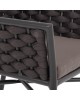 ΠΟΛΥΘΡΟΝΑ ΑΛΟΥΜΙΝΙΟΥ HM5858.01 ΜΕ ΣΧΟΙΝΙ- ΓΚΡΙ 56x58x76Υεκ.