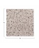 ΕΠΙΦΑΝΕΙΑ ΤΡΑΠΕΖΙΟΥ WERZALIT 70Χ70Χ3.5εκ.TERRAZZO HM5230.16