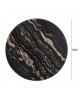 ΕΠΙΦΑΝΕΙΑ ΤΡΑΠΕΖΙΟΥ ΣΤΡΟΓΓΥΛΗ 5787 WERZALIT Φ60 BLACK GOLD MARBLE HM5227.15