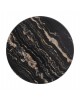 ΕΠΙΦΑΝΕΙΑ ΤΡΑΠΕΖΙΟΥ ΣΤΡΟΓΓΥΛΗ 5787 WERZALIT Φ60 BLACK GOLD MARBLE HM5227.15