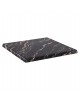 ΕΠΙΦΑΝΕΙΑ ΤΡΑΠΕΖΙΟΥ ΤΕΤΡΑΓΩΝΗ 5787 WERZALIT 70X70 εκ. BLACK GOLD MARBLE HM5230.15
