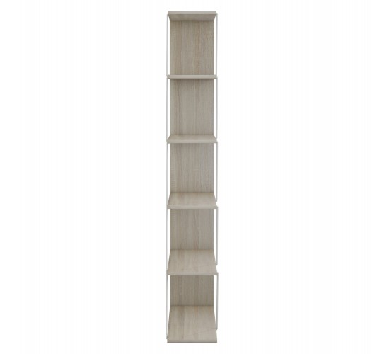 ΒΙΒΛΙΟΘΗΚΗ ΜΕΛΑΜΙΝΗΣ MINI TARS SONAMA ΛΕΥΚΟ HM2241.11 65x22x146Υ εκ.