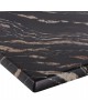 ΕΠΙΦΑΝΕΙΑ ΤΡΑΠΕΖΙΟΥ ΟΡΘΟΓΩΝΙΑ 5787 WERZALIT 120X80εκ. BLACK GOLD MARBLE HM5630.15