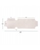 ΠΑΝΙ TEXTILENE 600gr/m2 2X1 ΑΝΤΑΛΛΑΚΤΙΚΟ ΞΑΠΛΩΣΤΡΑΣ HM5072.03 ΛΕΥΚΟ 200x62 εκ.