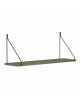 ΡΑΦΙ ΤΟΙΧΟΥ AGILAN ΜΕΛΑΜΙΝΗΣ HM9183.12 OLIVE GREY 72x20x27Y εκ.