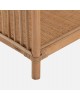 ΒΙΒΛΙΟΘΗΚΗ SIMOK HM9552 ΑΠΟ ΦΥΣΙΚΟ RATTAN ΣΕ ΦΥΣΙΚΟ ΧΡΩΜΑ 80x40x182Υεκ.