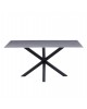 ΤΡΑΠΕΖΙ ΣΑΛΟΝΙΟΥ HM9470.05 GREY MARBLE-ΜΑΥΡΗ ΜΕΤΑΛ.ΒΑΣΗ 120x60x45,5Yεκ.