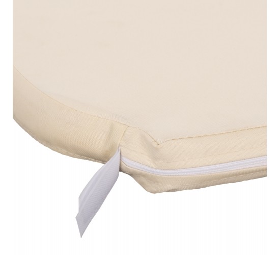 ΜΑΞΙΛΑΡΙ TIFFANYS HM8058.41FC ΜΕ ΥΦΑΣΜΑ WATER REPELLENT ΛΕΥΚΟ 43,5x40x3Υεκ.