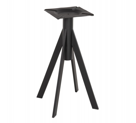 ΒΑΣΗ ΤΡΑΠΕΖΙΟΥ ΜΑΥΡΗ ΜΕΤΑΛΛΙΚΗ ΗΜ5918 37,5x37,5x73 εκ.