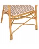 ΠΟΛΥΘΡΟΝΑ ΑΛΟΥΜΙΝΙΟΥ BAMBOO LOOK ΦΥΣΙΚΟ - ΛΕΥΚΟ HM5928.03 55x58x95 εκ.