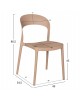 ΚΑΡΕΚΛΑ ΠΟΛΥΠΡΟΠΥΛΕΝΙΟΥ ΚΑΠΟΥΤΣΙΝΟ CLEO HM5936.03 49x54,5x80,5Y εκ.