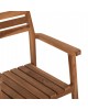ΠΟΛΥΘΡΟΝΑ ERIETTA ΞΥΛΟ TEAK ΣΤΟΙΒΑΖΟΜΕΝΗ HM9534 ΣΕ ΦΥΣΙΚΟ ΧΡΩΜΑ 60x54x87Y εκ.