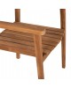 ΠΟΛΥΘΡΟΝΑ ERIETTA ΞΥΛΟ TEAK ΣΤΟΙΒΑΖΟΜΕΝΗ HM9534 ΣΕ ΦΥΣΙΚΟ ΧΡΩΜΑ 60x54x87Y εκ.